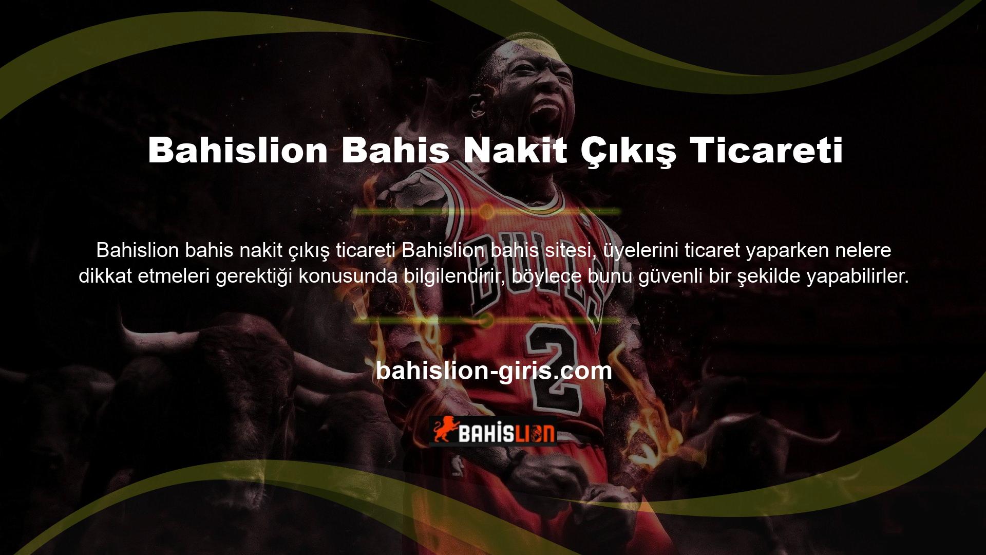 Bahislion bahis sitesinin alt bölümlerinde tüm işlem bilgileri alt bölümler aracılığıyla kullanıcıya sunulmaktadır